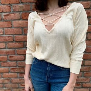 Free People long sleeve top!